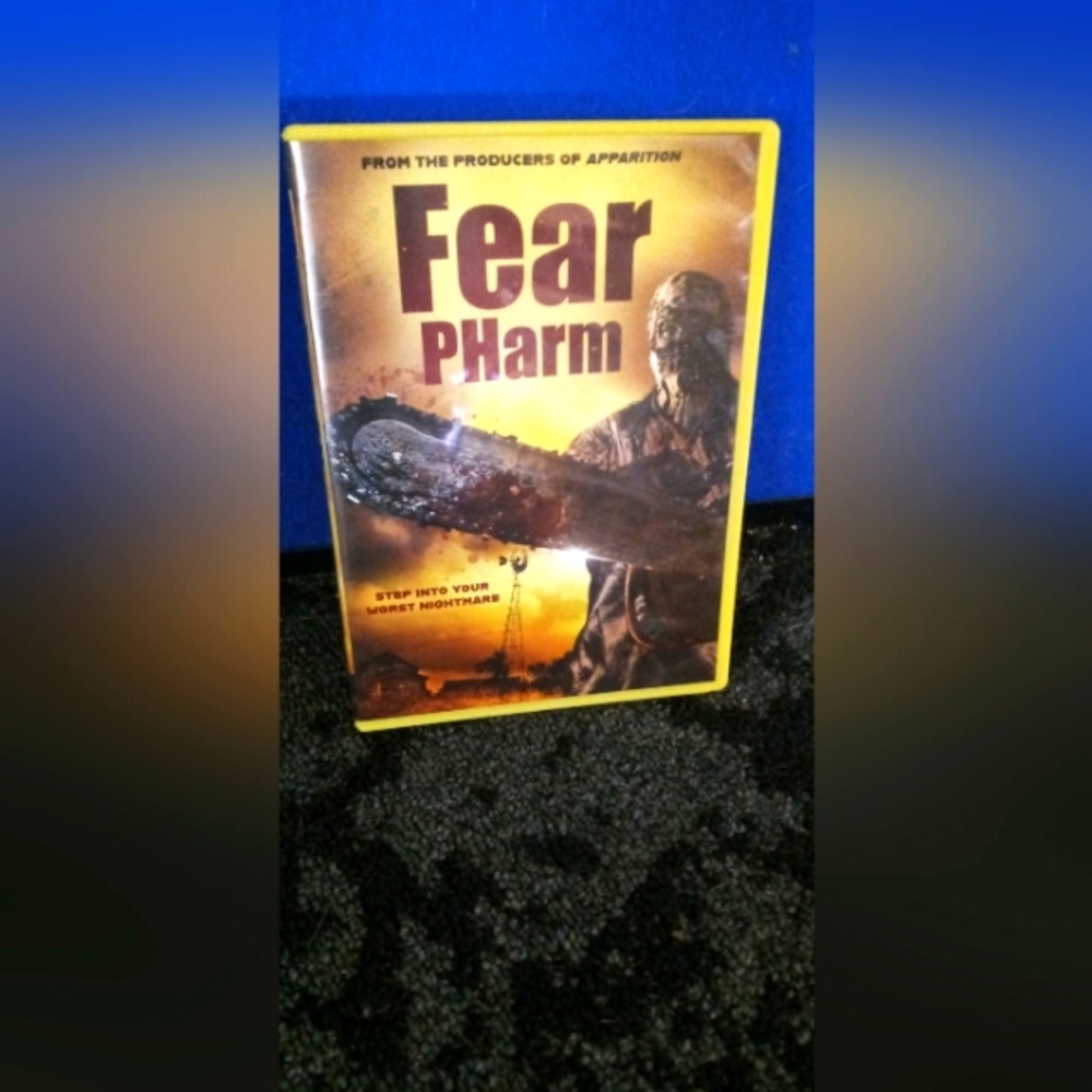 Fear Pharm DVD - Horror Thriller in Yellow and Black